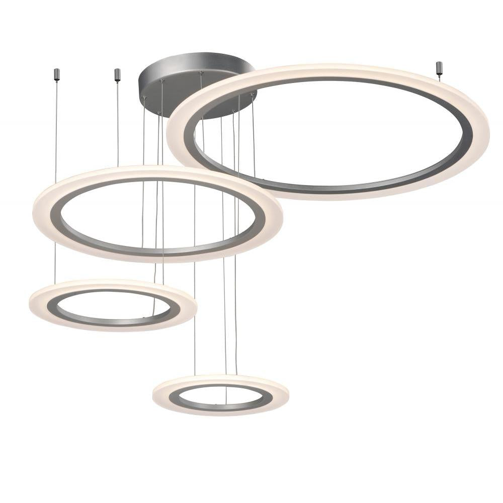 ET2 Lighting E22662-11MS Saturn II 4-Light LED Pendant