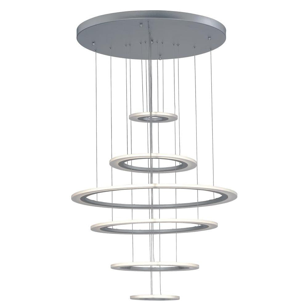 ET2 Lighting E22664-11MS Saturn II 6-Light LED Pendant
