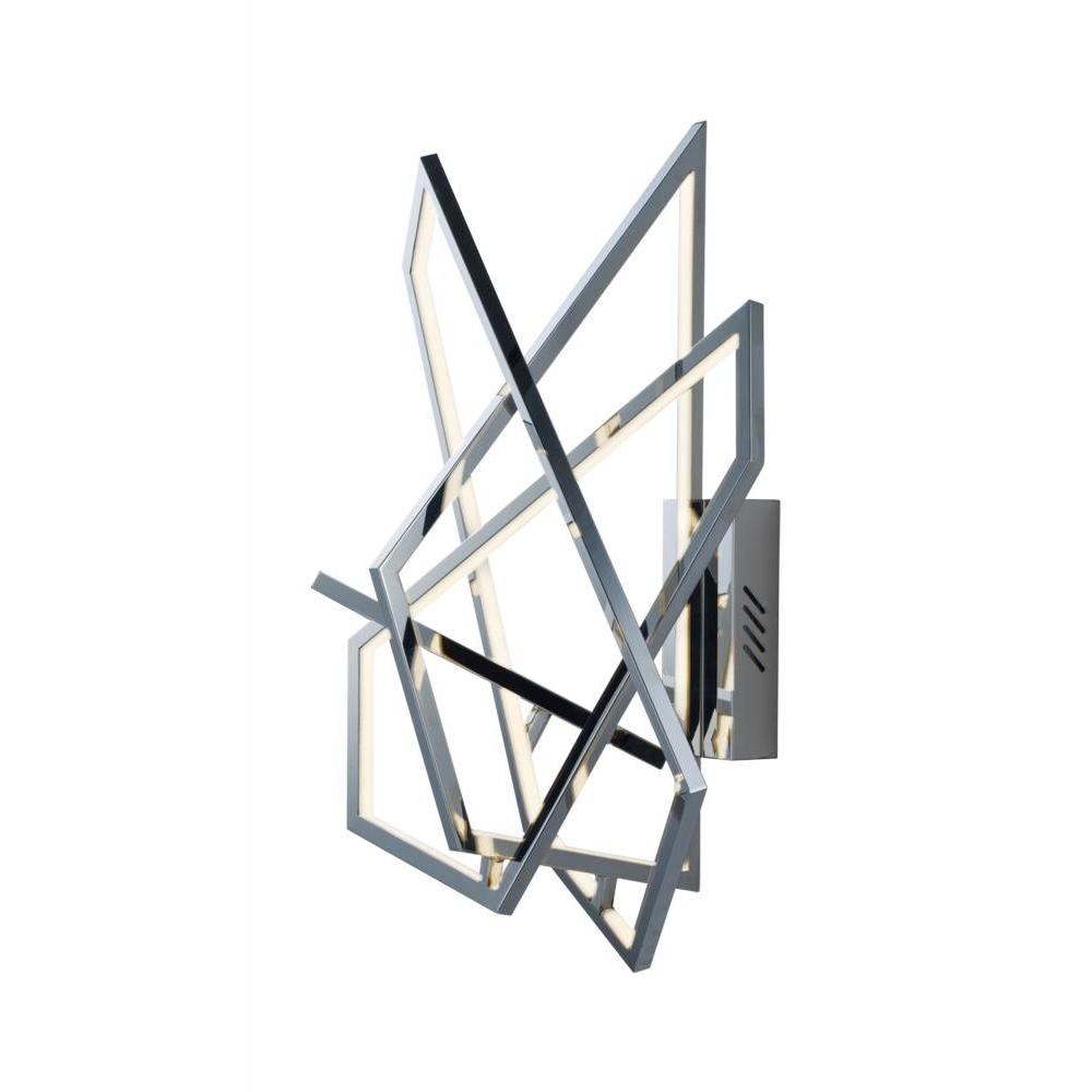 ET2 Lighting E22674-PC Trapezoid LED Wall Sconce