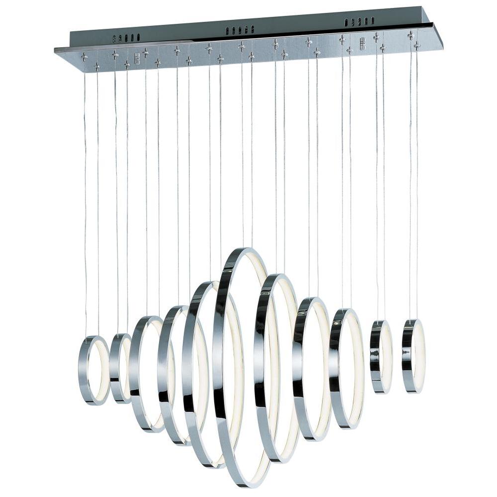 ET2 Lighting E22716-PC Hoops 11-Light LED Pendant