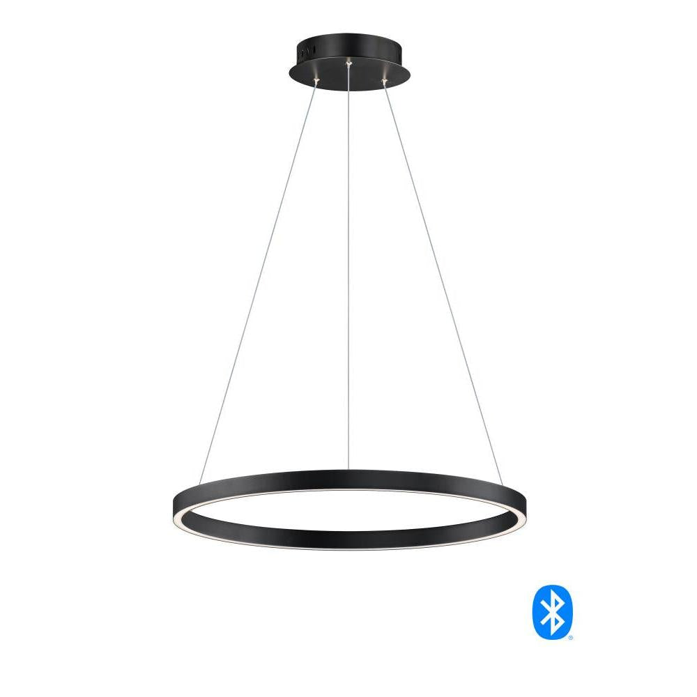 ET2 Lighting E22724-BK Groove 24" LED Pendant WiZ
