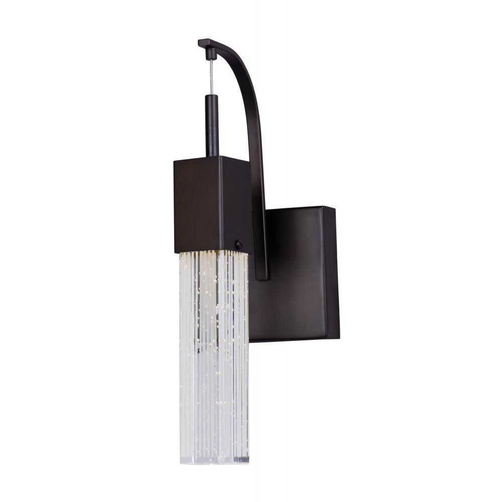 ET2 Lighting E22760-89BZ Fizz III 1-Light LED Wall Sconce