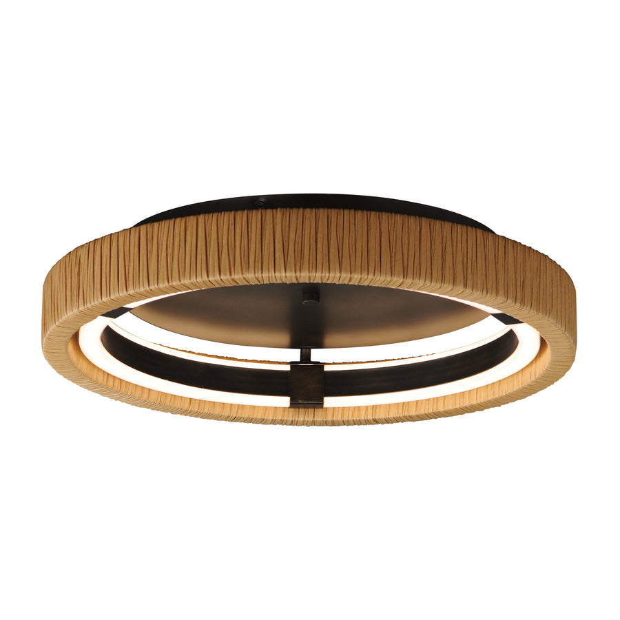 ET2 Lighting E22960-NAANB Kaia 20" LED Semi-Flush Mount - 5CCT