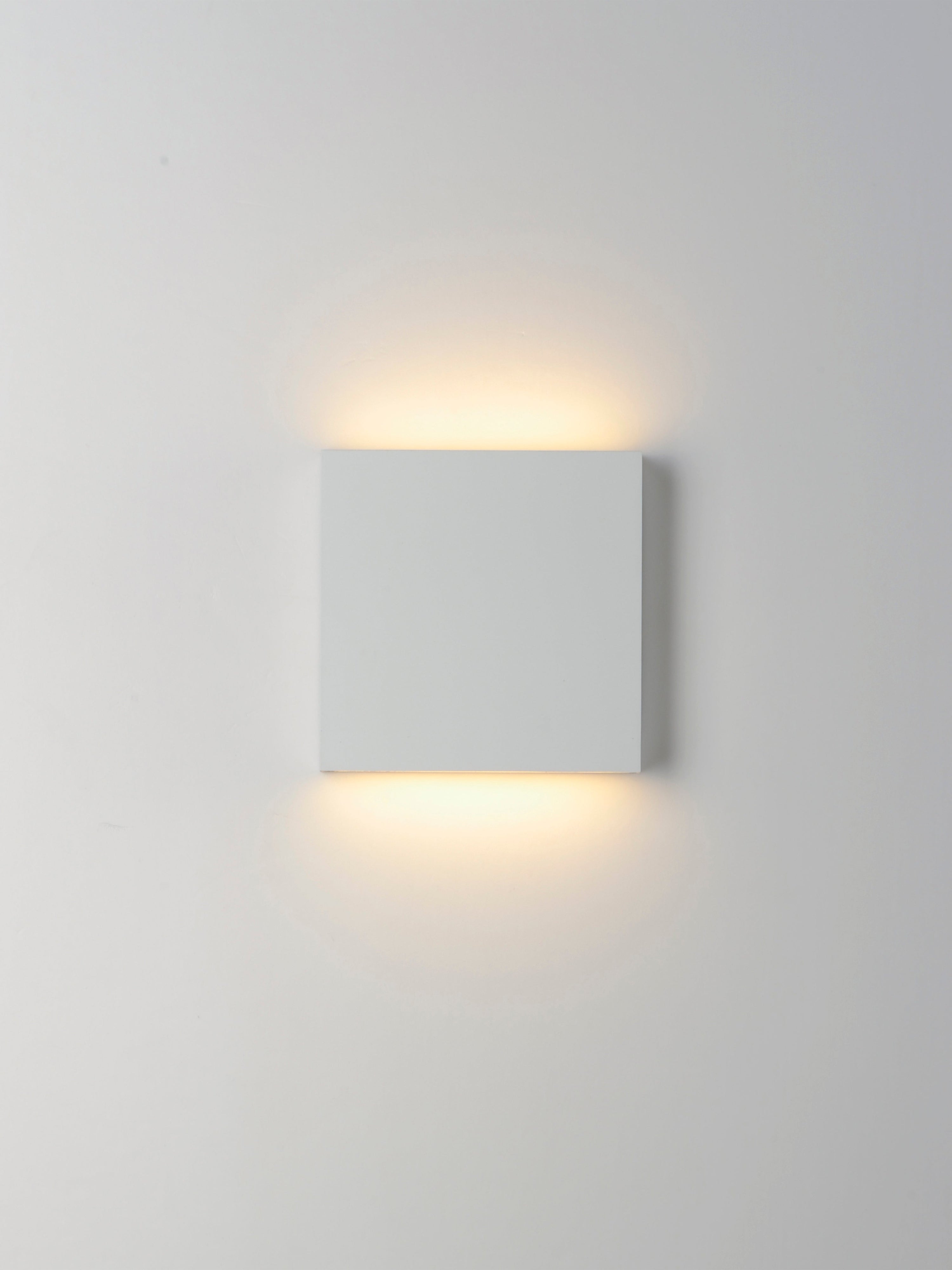 4.75 Inch Outdoor Wall Light – White