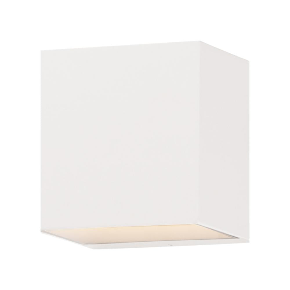 ET2 Lighting E23216-WT Blok 6.75" LED Outdoor Sconce