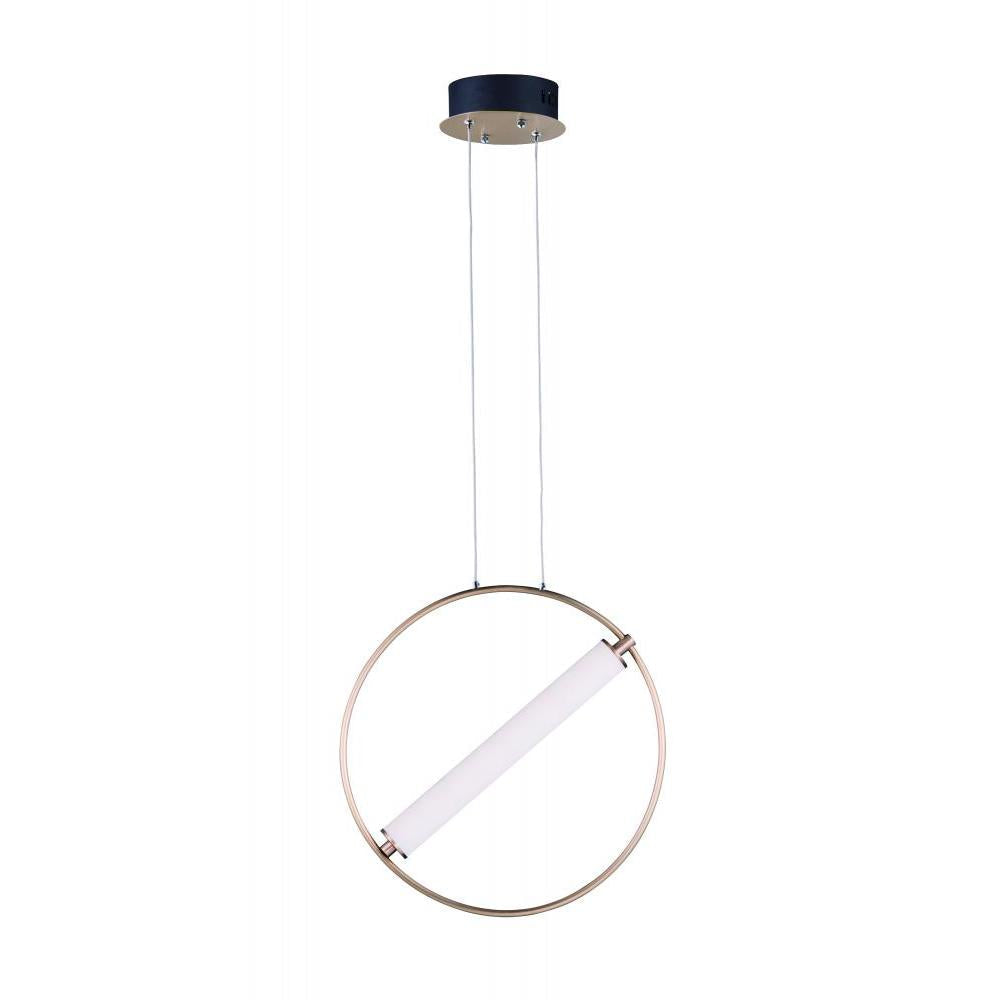ET2 Lighting E23274-93BKSFTG Flare LED Pendant