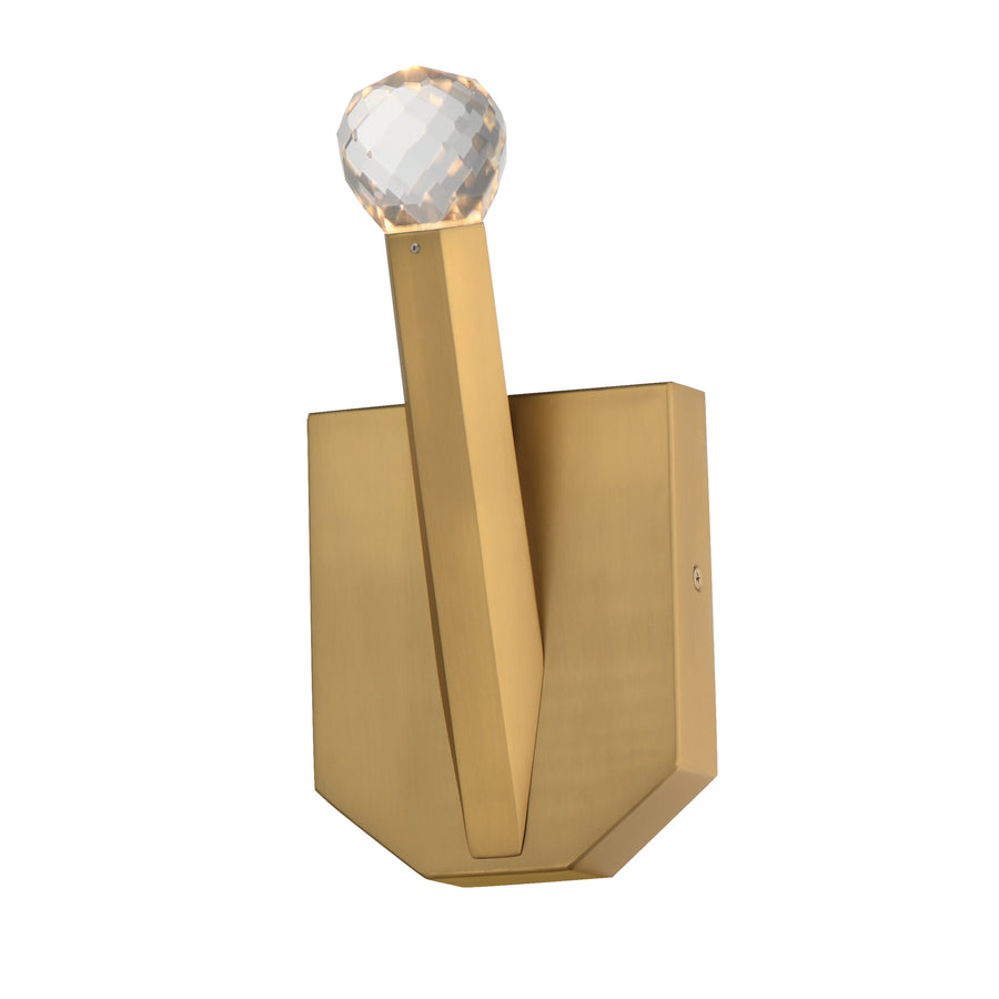ET2 Lighting E23341-122GLD Allumettes 1-Light LED Wall Sconce