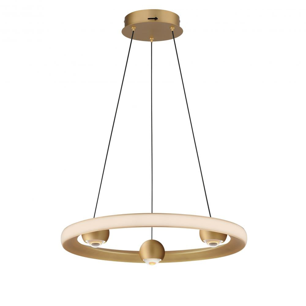 ET2 Lighting E23511-GLD Nodes 18" LED Pendant CCT Select