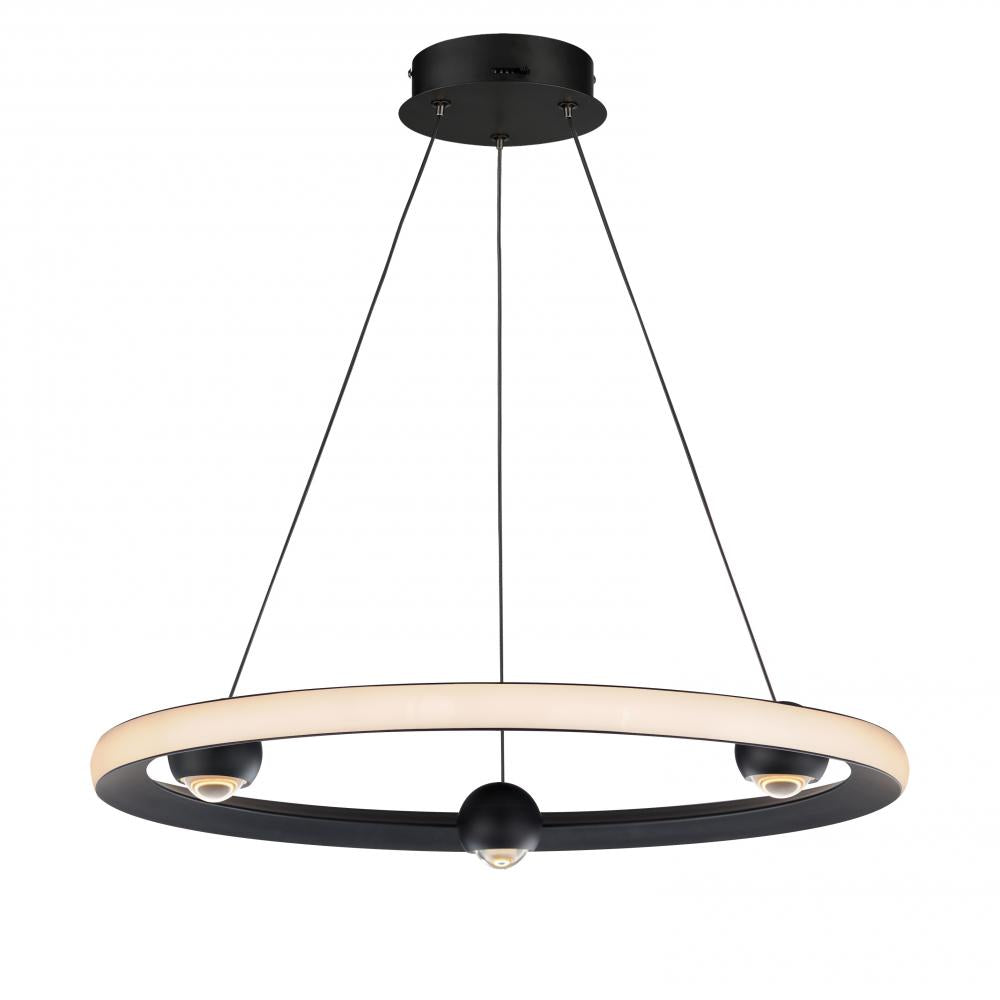 ET2 Lighting E23512-BK Nodes 24" LED Pendant CCT Select