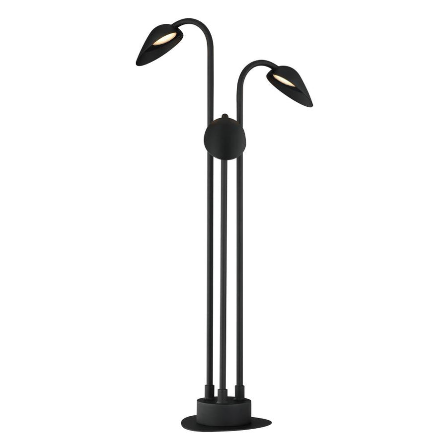 ET2 Lighting E24099-BK Marsh 12-24V 3-Light Garden LED Light
