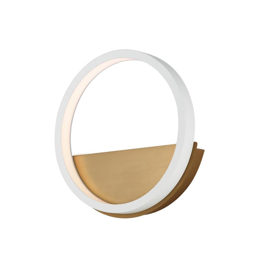 ET2 Lighting E24320-WTGLD Hoopla LED Wall Sconce