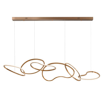 ET2 Lighting E24618-BCN Unity 6-Light LED Pendant