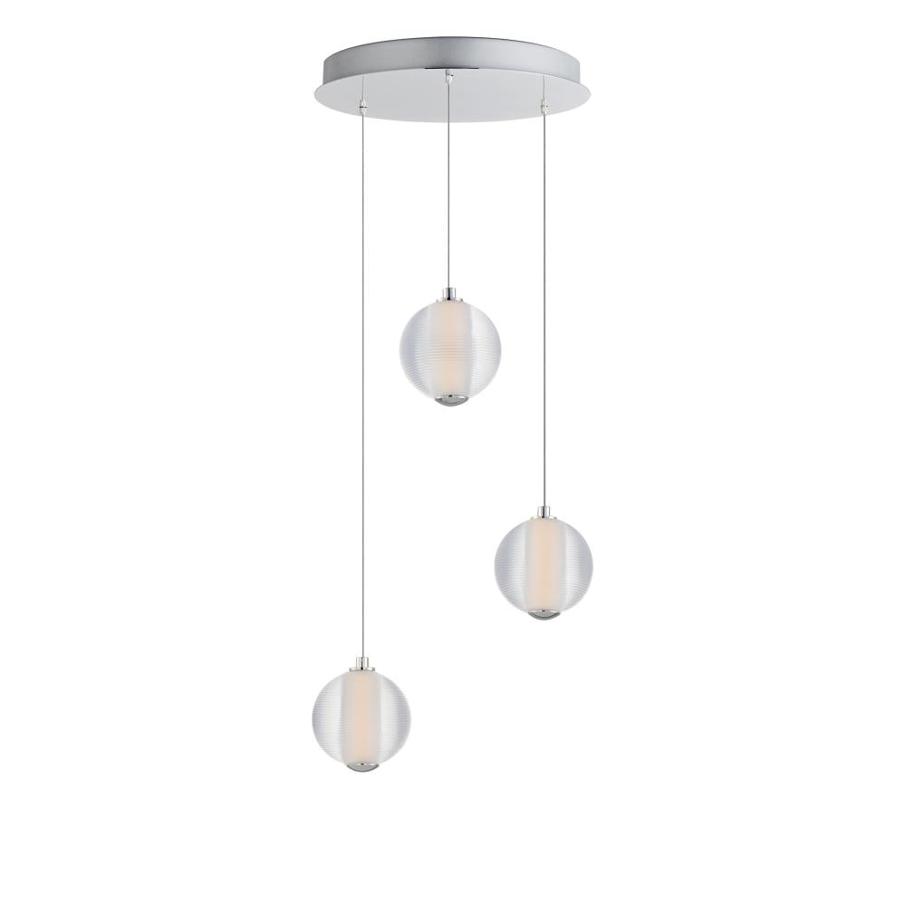 ET2 Lighting E24643-144PC Rhythm 3-Light LED Pendant