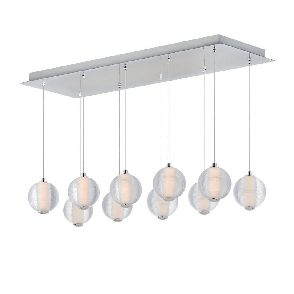ET2 Lighting E24648-144PC Rhythm 10-Light LED Pendant