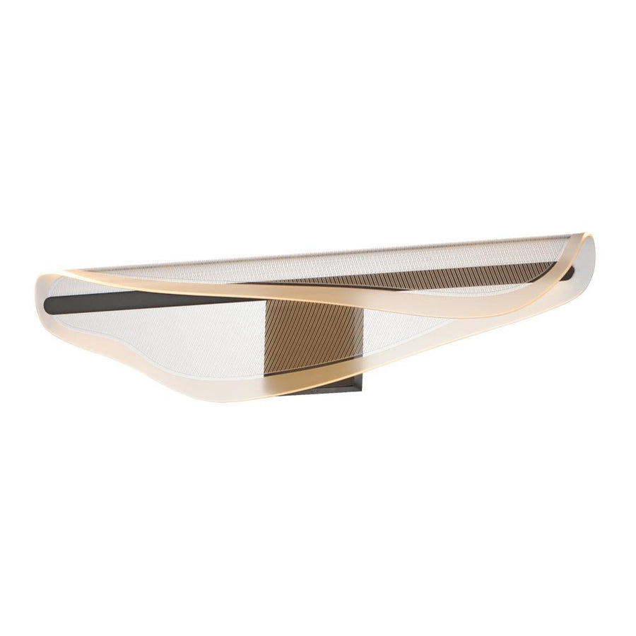 ET2 Lighting E24713-144BK Manta 30" LED Bath Vanity