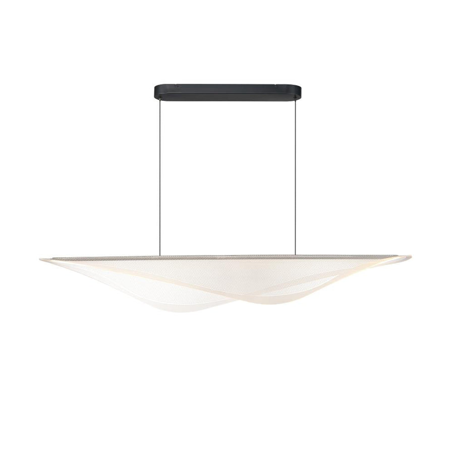 ET2 Lighting E24716-144BK Manta 59" LED Linear Pendant