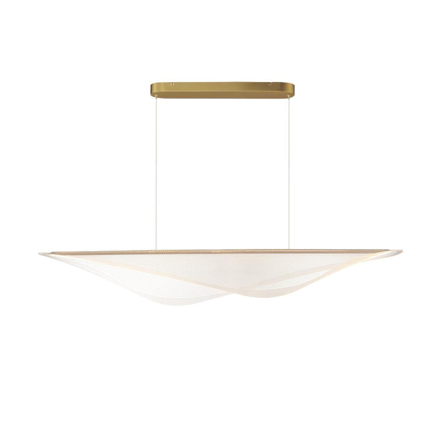 ET2 Lighting E24716-144GLD Manta 59" LED Linear Pendant