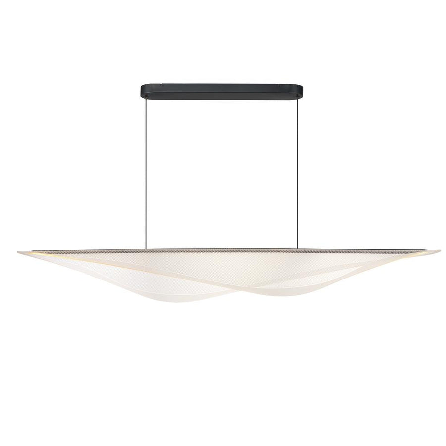 ET2 Lighting E24718-144BK Manta 70" LED Linear Pendant