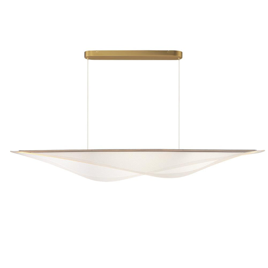 ET2 Lighting E24718-144GLD Manta 70" LED Linear Pendant