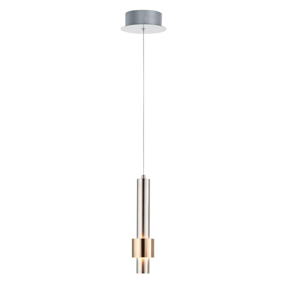 ET2 Lighting E24751-SNSBR Reveal 1-Light LED Pendant