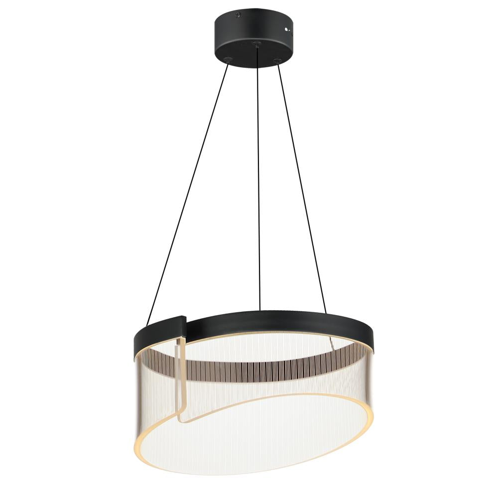 ET2 Lighting E24771-133BK Sonata 14" LED Pendant