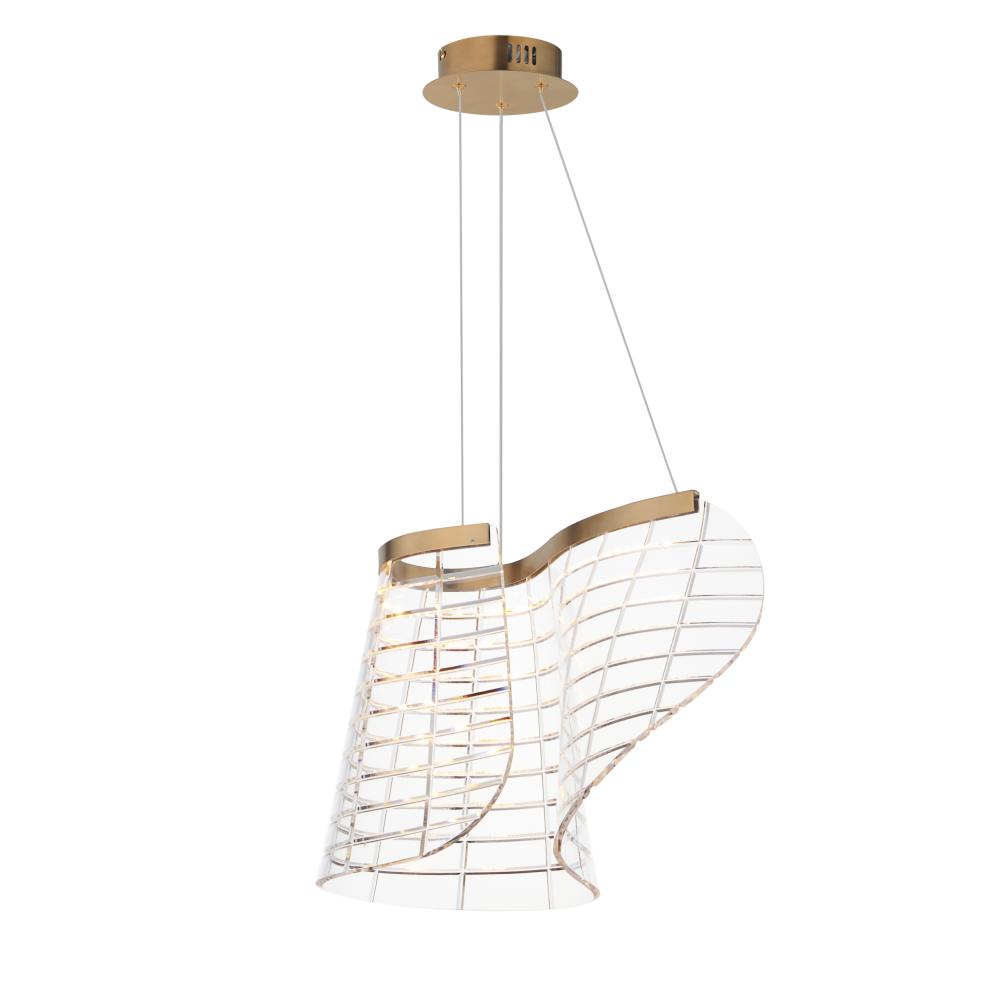 ET2 Lighting E24812-82BCN Tartan 1-Light LED Pendant