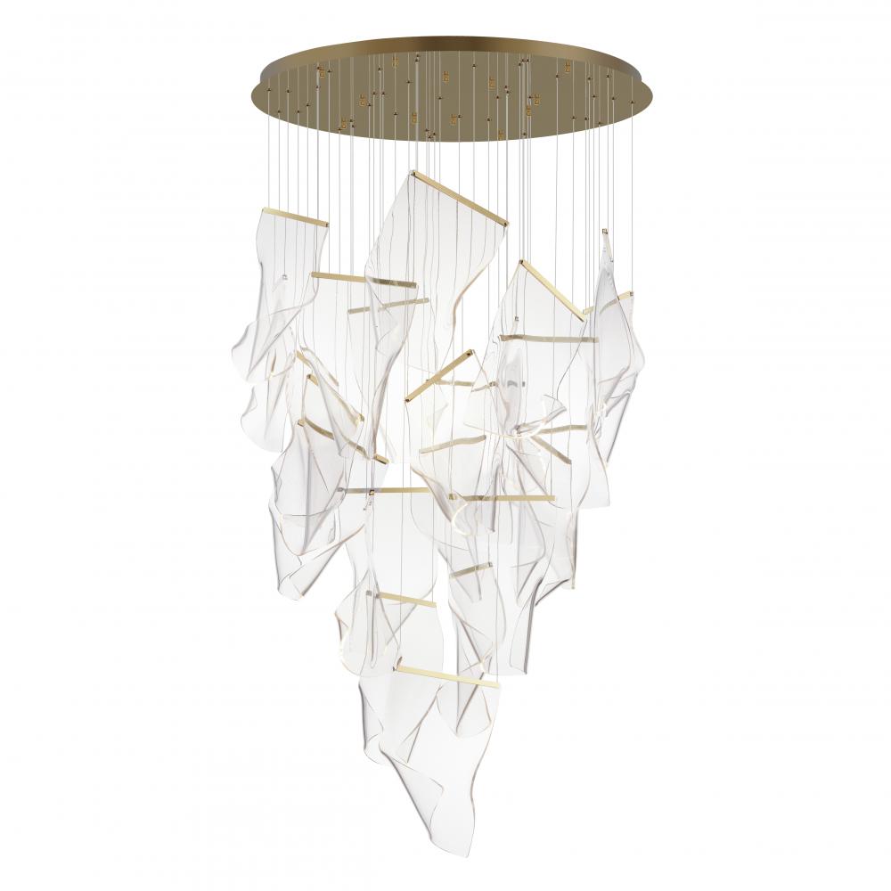 ET2 Lighting E24880-133FG Rinkle 24-Light LED Pendant