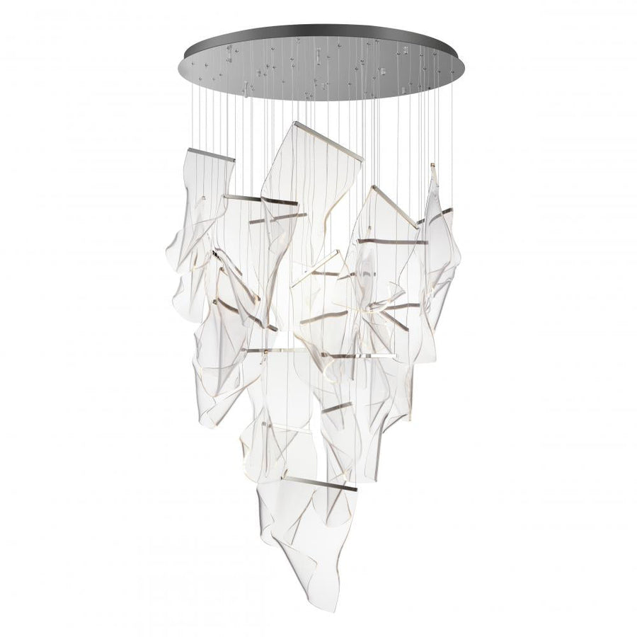 ET2 Lighting E24880-133PC Rinkle 24-Light LED Pendant