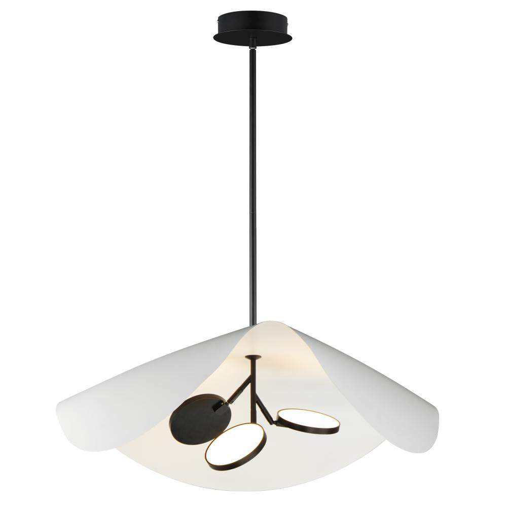 ET2 Lighting E24968-WTBK Carmen 32" LED Pendant
