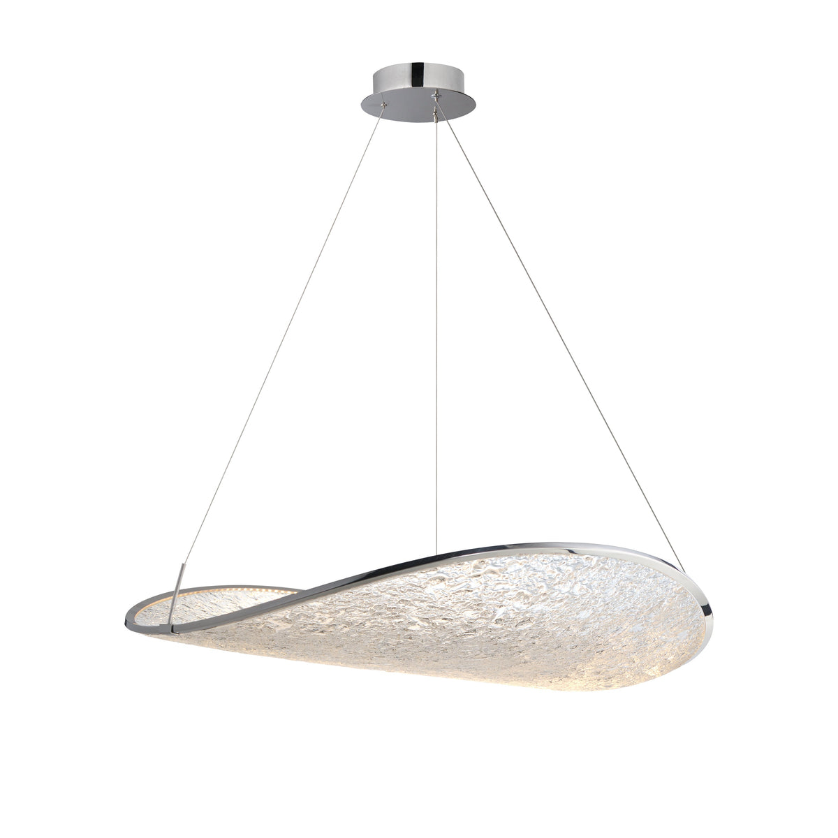 ET2 Lighting E24971-PC Moonscapes Single LED Pendant