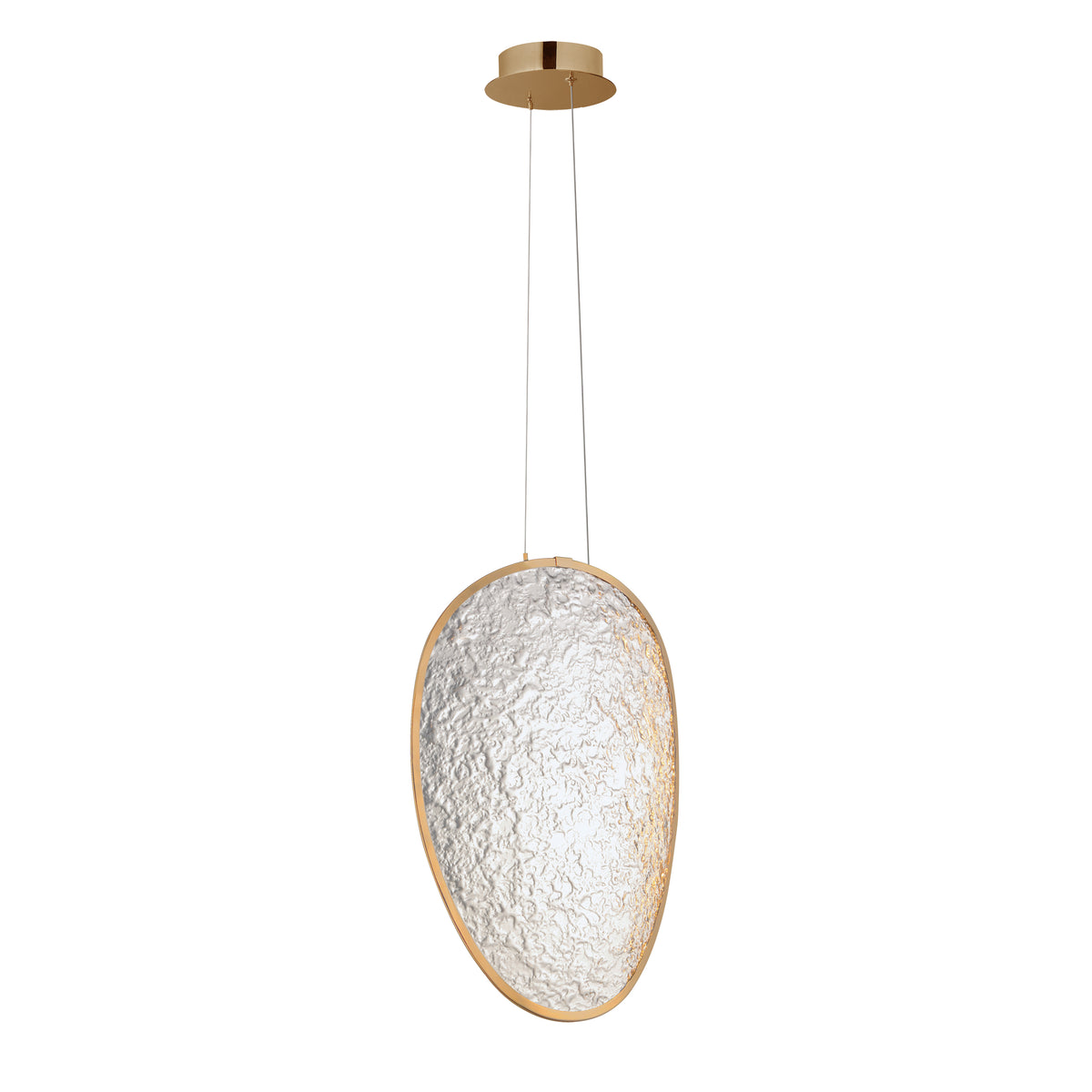 ET2 Lighting E24972-BCN Moonscapes Single LED Pendant
