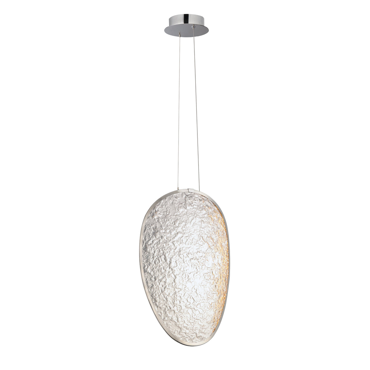 ET2 Lighting E24972-PC Moonscapes Single LED Pendant