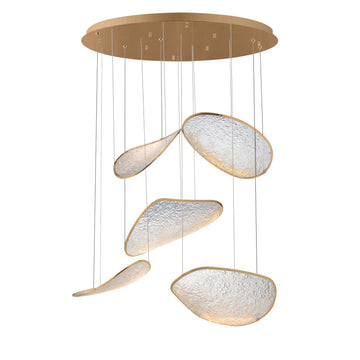 ET2 Lighting E24975-BCN Moonscapes 5-Light LED Pendant