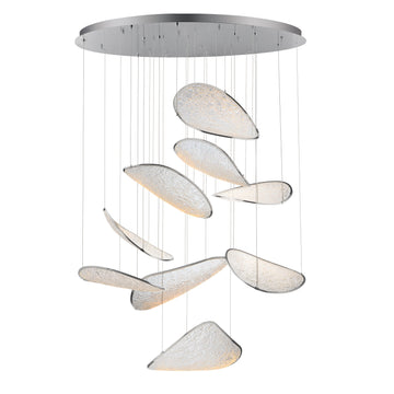 ET2 Lighting E24979-PC Moonscapes 9-Light LED Pendant