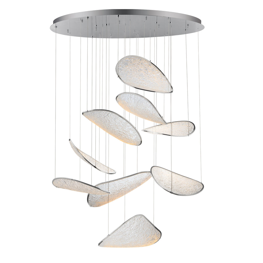ET2 Lighting E24979-PC Moonscapes 9-Light LED Pendant