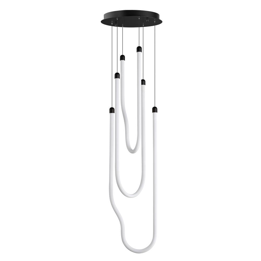 ET2 Lighting E24983-BK Soleil 3-Light LED Pendant