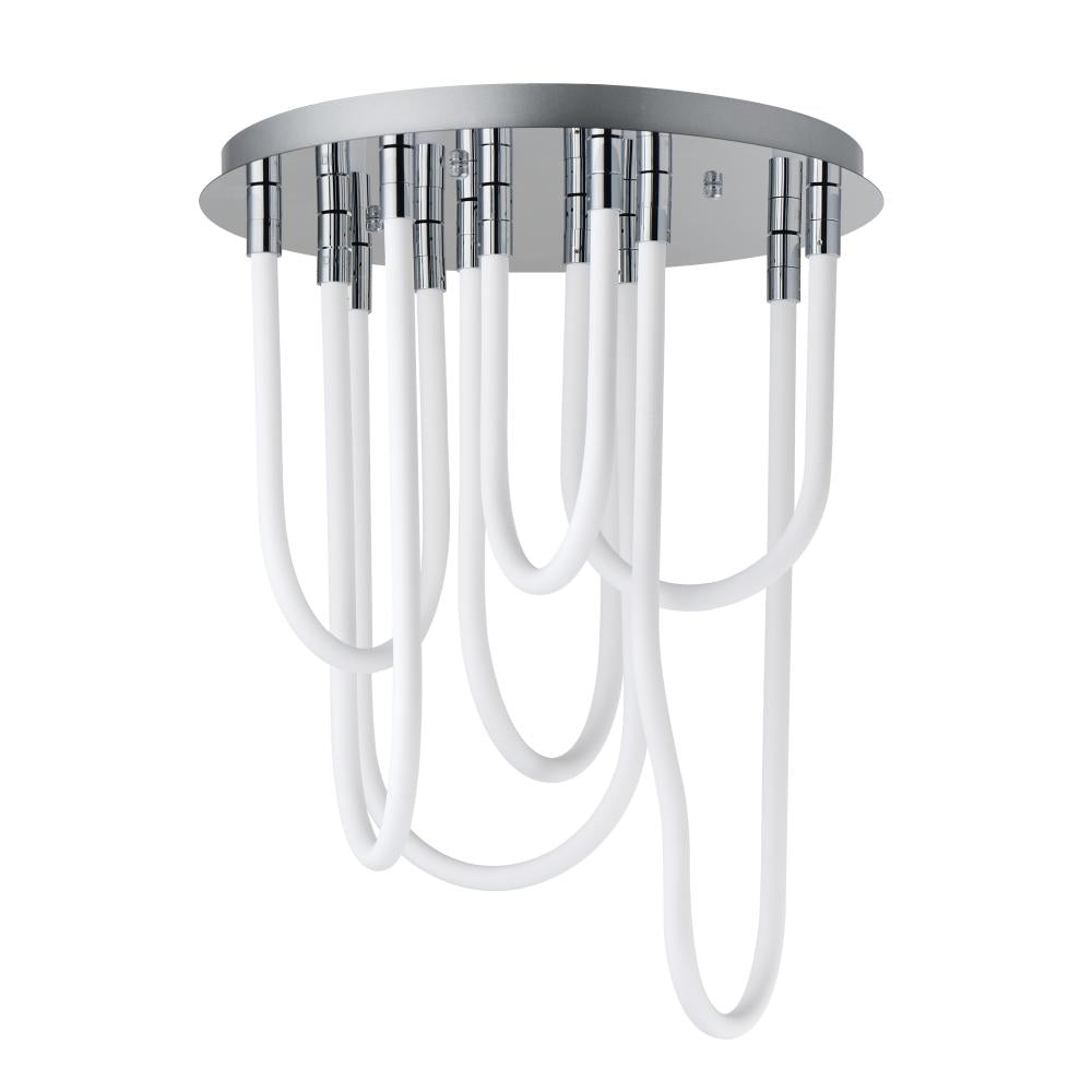 ET2 Lighting E24987-PC Soleil 7-Light LED RD Flush Mount