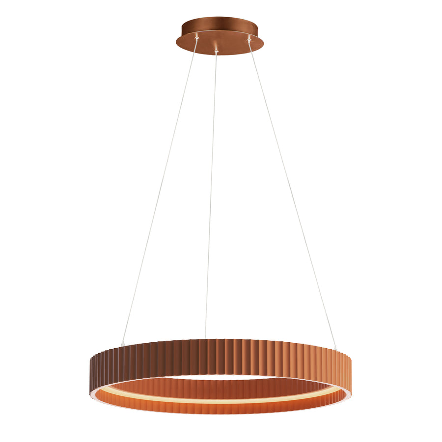 ET2 Lighting E25054-TRC Souffle 25" LED Ring Pendant