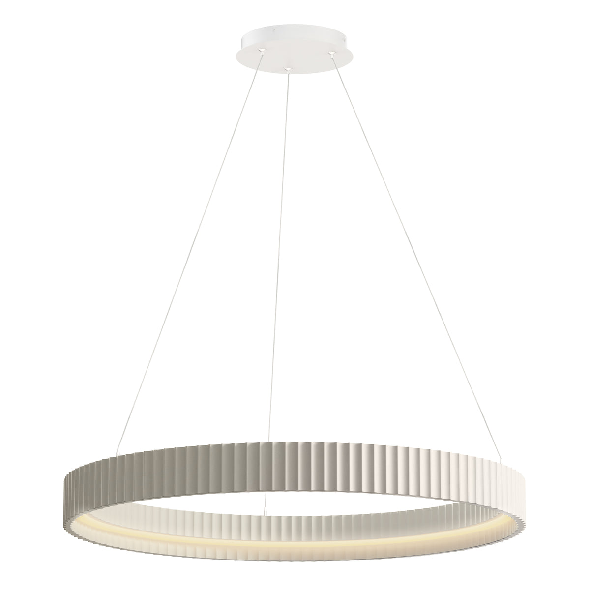 ET2 Lighting E25055-CHK Souffle 33" LED Ring Pendant