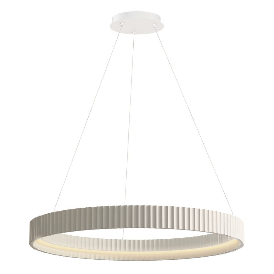 ET2 Lighting E25055-CHK Souffle 33" LED Ring Pendant