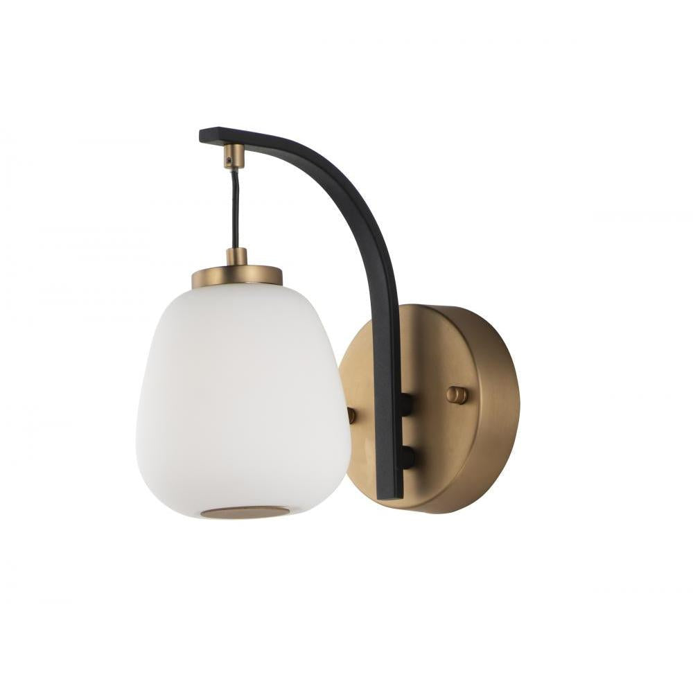 ET2 Lighting E25060-92BKGLD Soji LED Wall Sconce