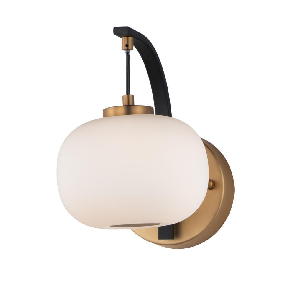 ET2 Lighting E25062-92BKGLD Soji LED Wall Sconce