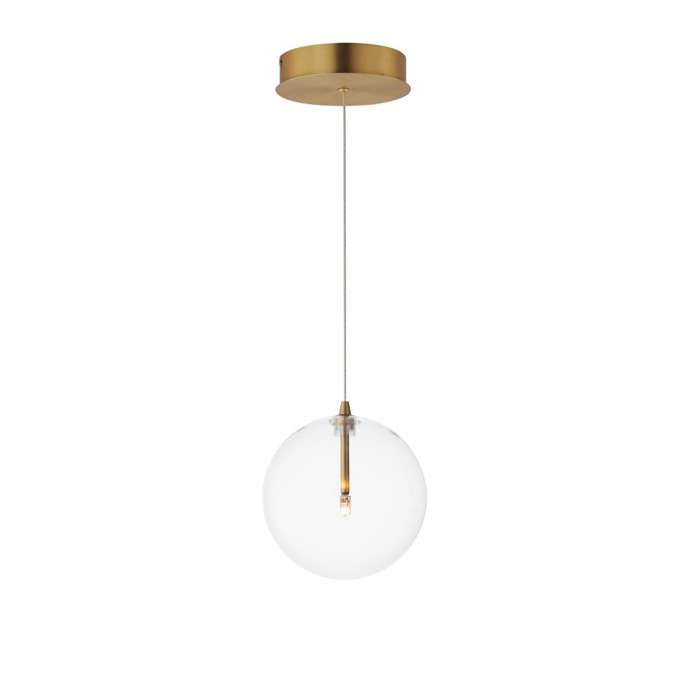 ET2 Lighting E25071-18NAB Global 1-Light LED Pendant