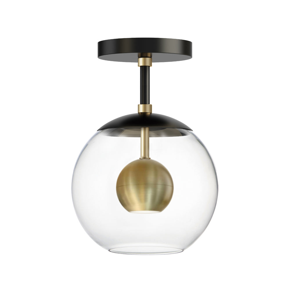 ET2 Lighting E25150-BKNAB Nucleus LED Flush Mount