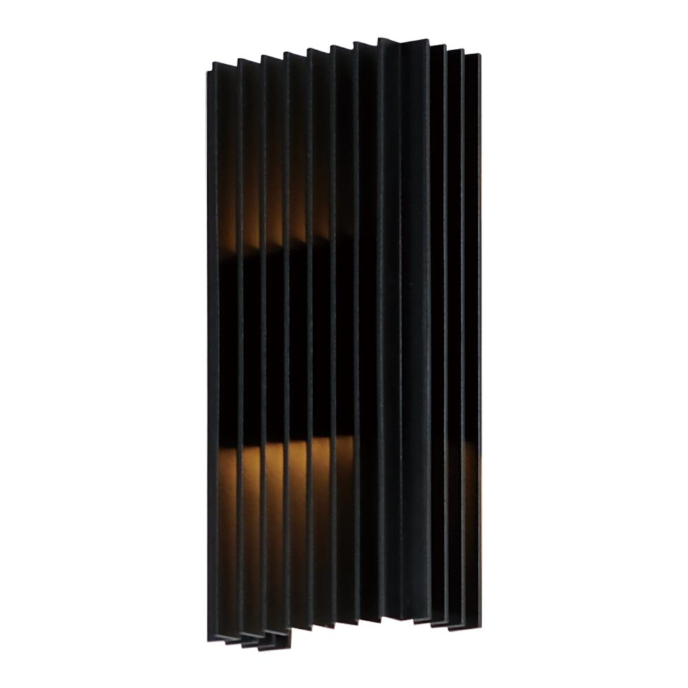 ET2 Lighting E30114-BK Rampart Medium LED Outdoor Wall Sconce