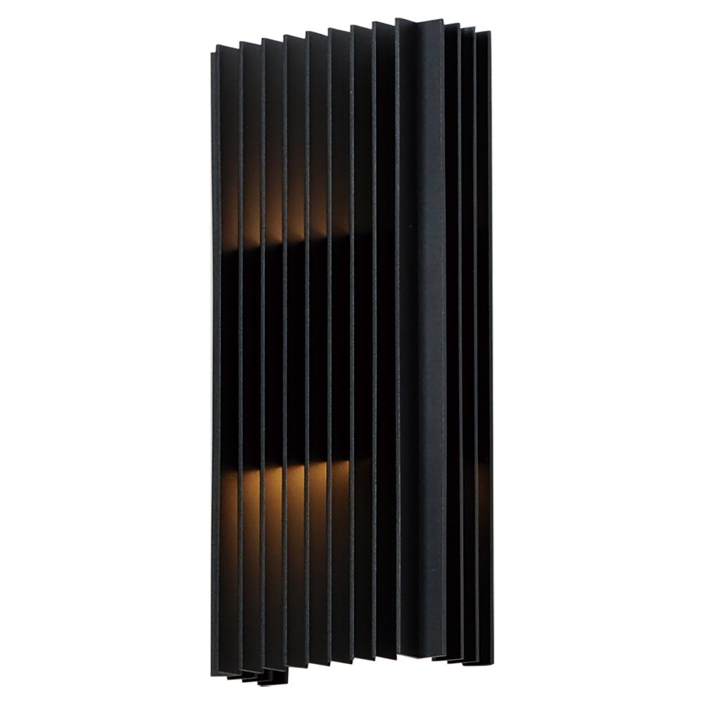 ET2 Lighting E30116-BK Rampart Large LED Outdoor Wall Sconce