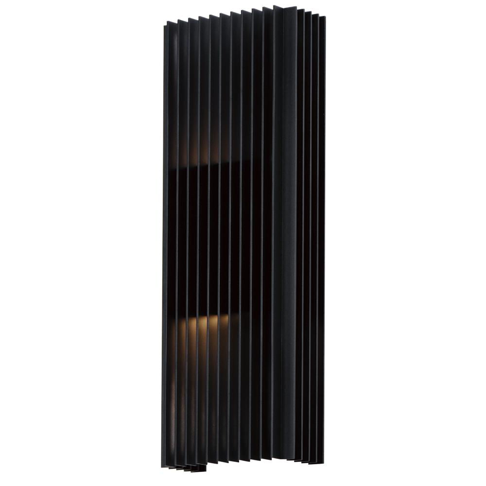 ET2 Lighting E30117-BK Rampart Large LED Outdoor Wall Sconce