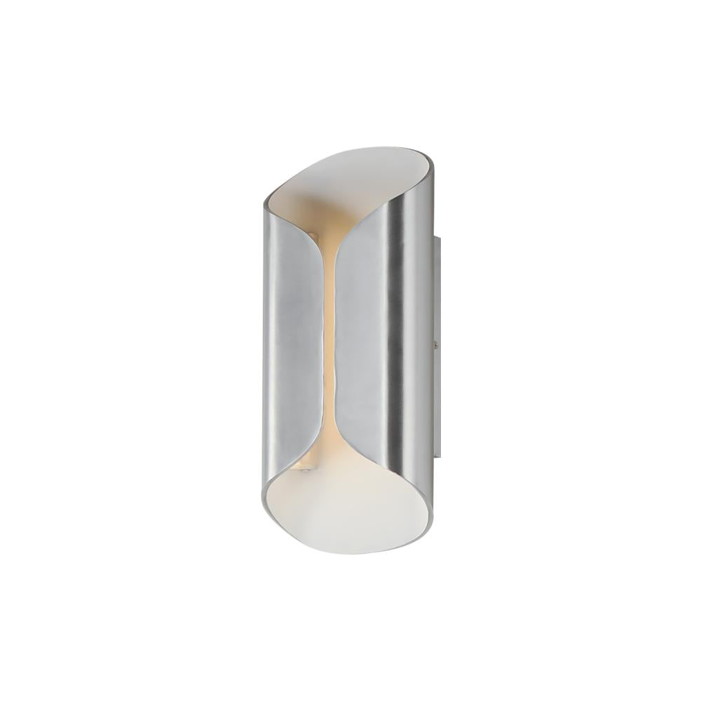 ET2 Lighting E30152-SAWT Folio 14" LED Outdoor Wall Sconce