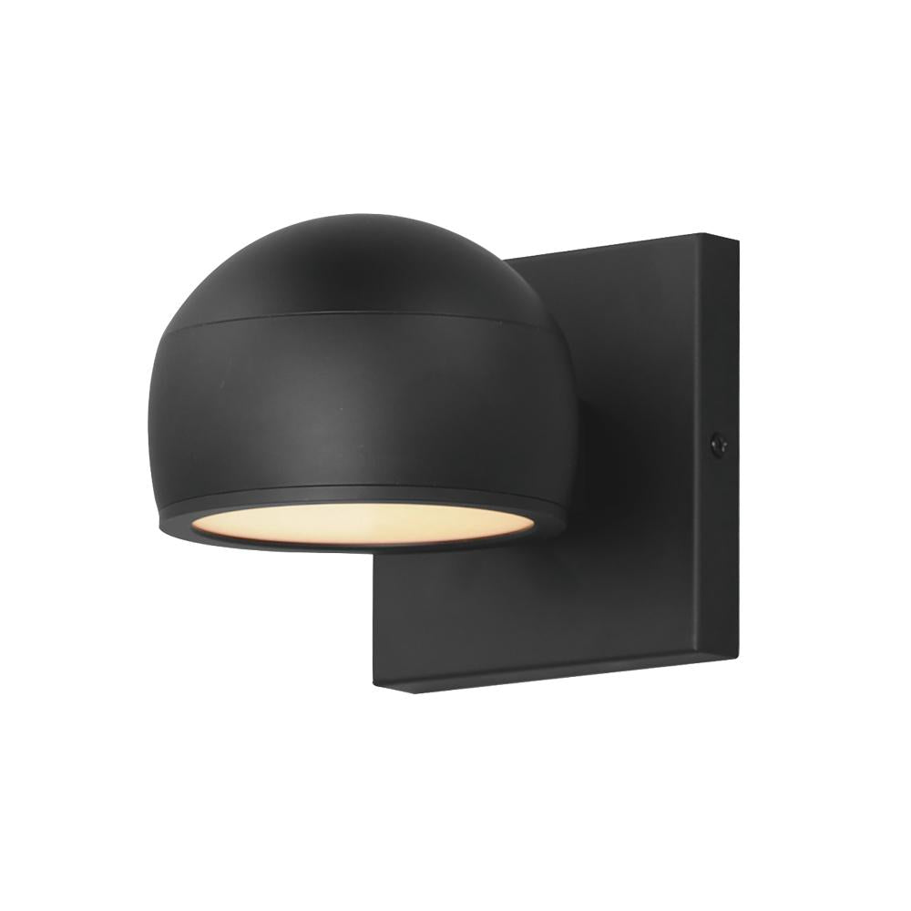 ET2 Lighting E30164-BK Modular Dome 1-Light LED Sconce