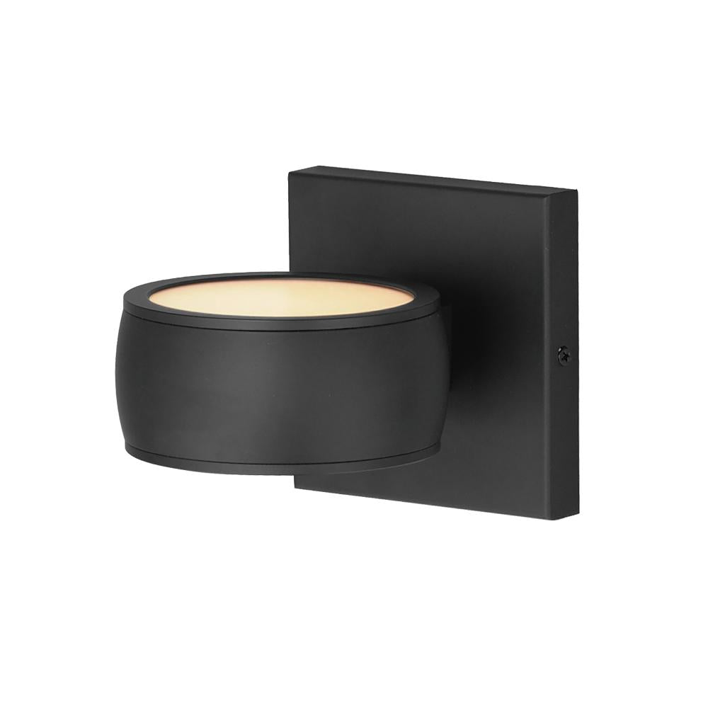 ET2 Lighting E30170-BK Modular 2-Light LED Outdoor Wall Sconce